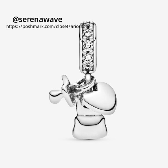 Pandora Baby Teddy Bear Dangle Charm - Picture 3 of 6